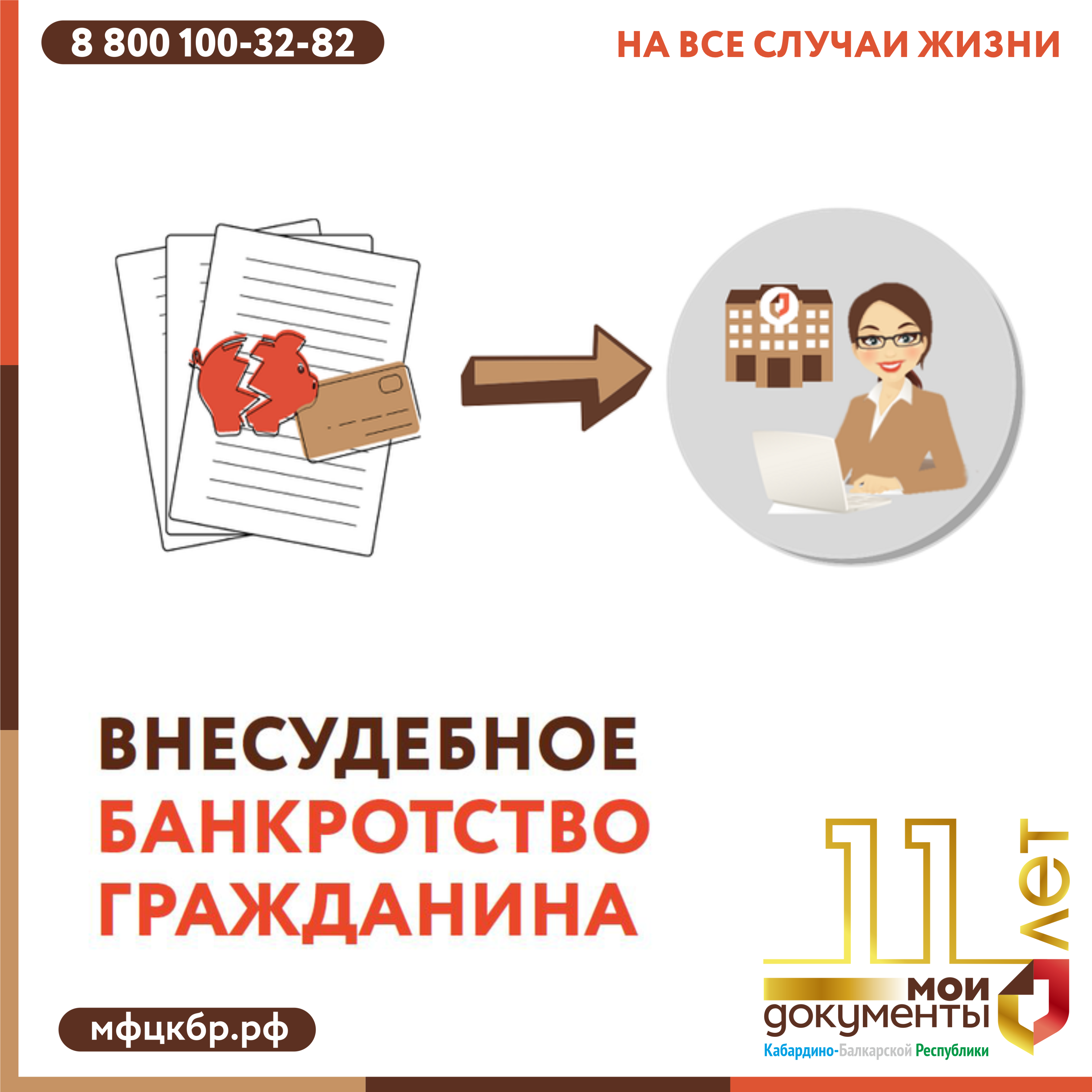Банкротство через МФЦ: нововведения