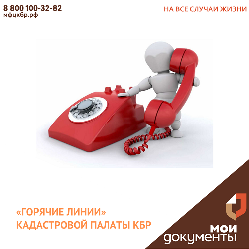 «Горячие линии» Кадастровой палаты КБР в марте 2021г.