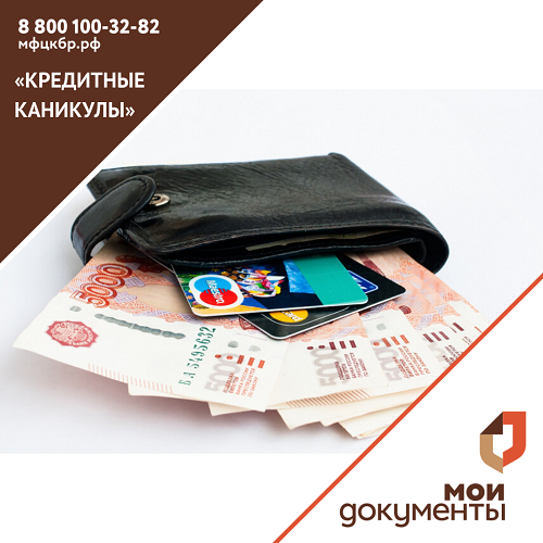 Документы для заявки на «кредитные каникулы» можно отправить через Единый портал госуслуг